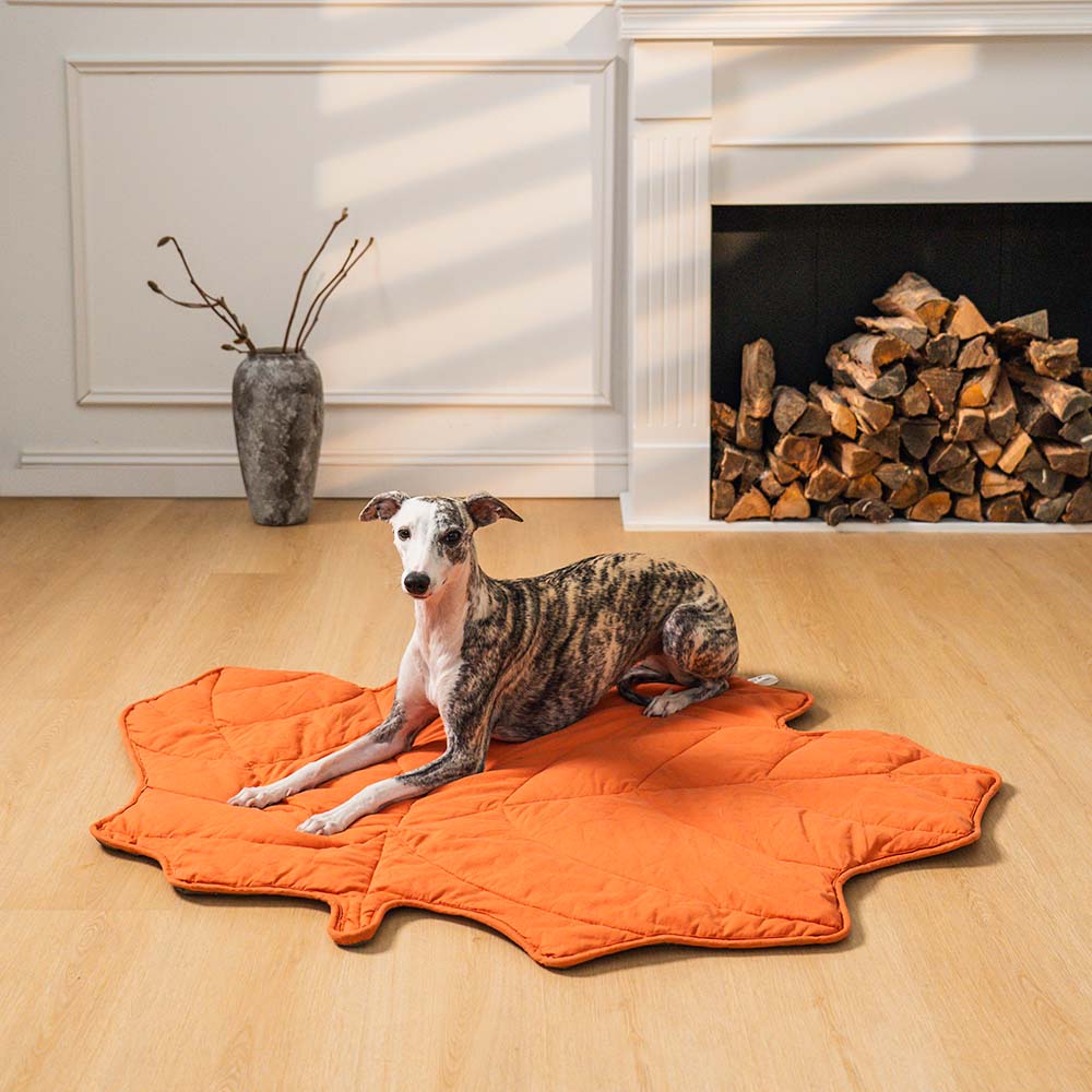 Calming Dog Blanket - Leaf Shape