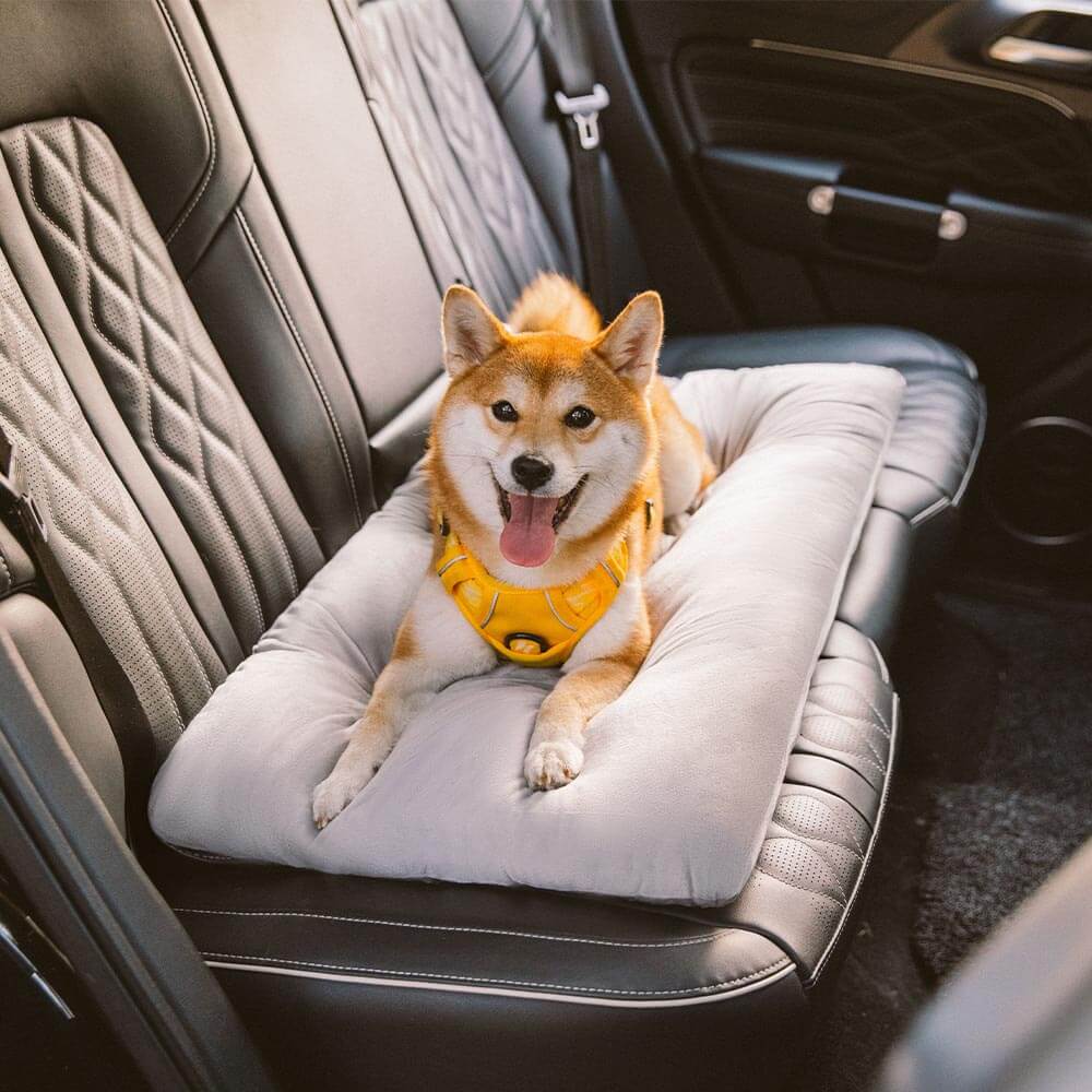 Dual-Sided Cosy Plush Washable Calming Dog Mat