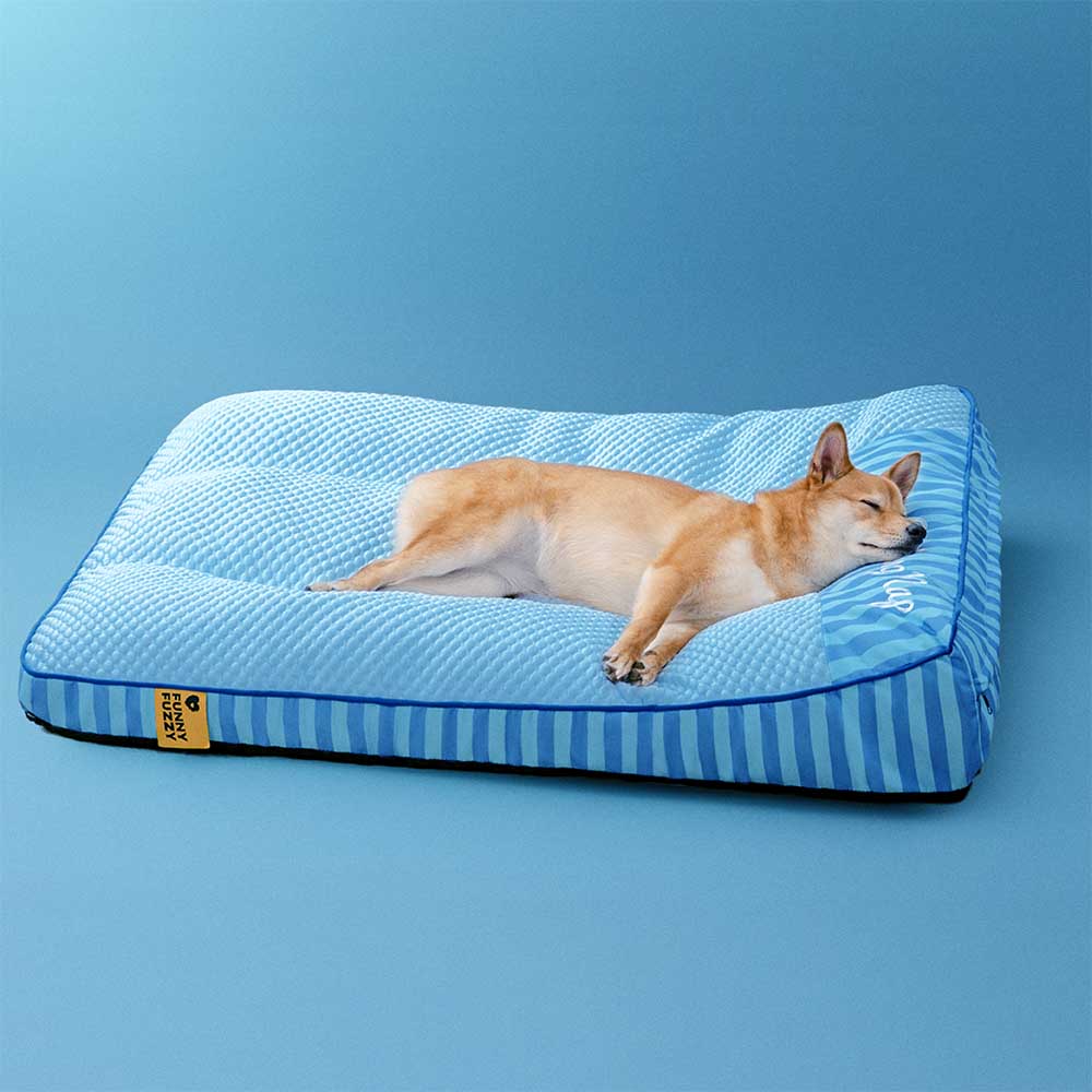 Extra Large Cooling Washable Rectangle Orthopaedic Dog Bed - Pet-Friendly Bedroom