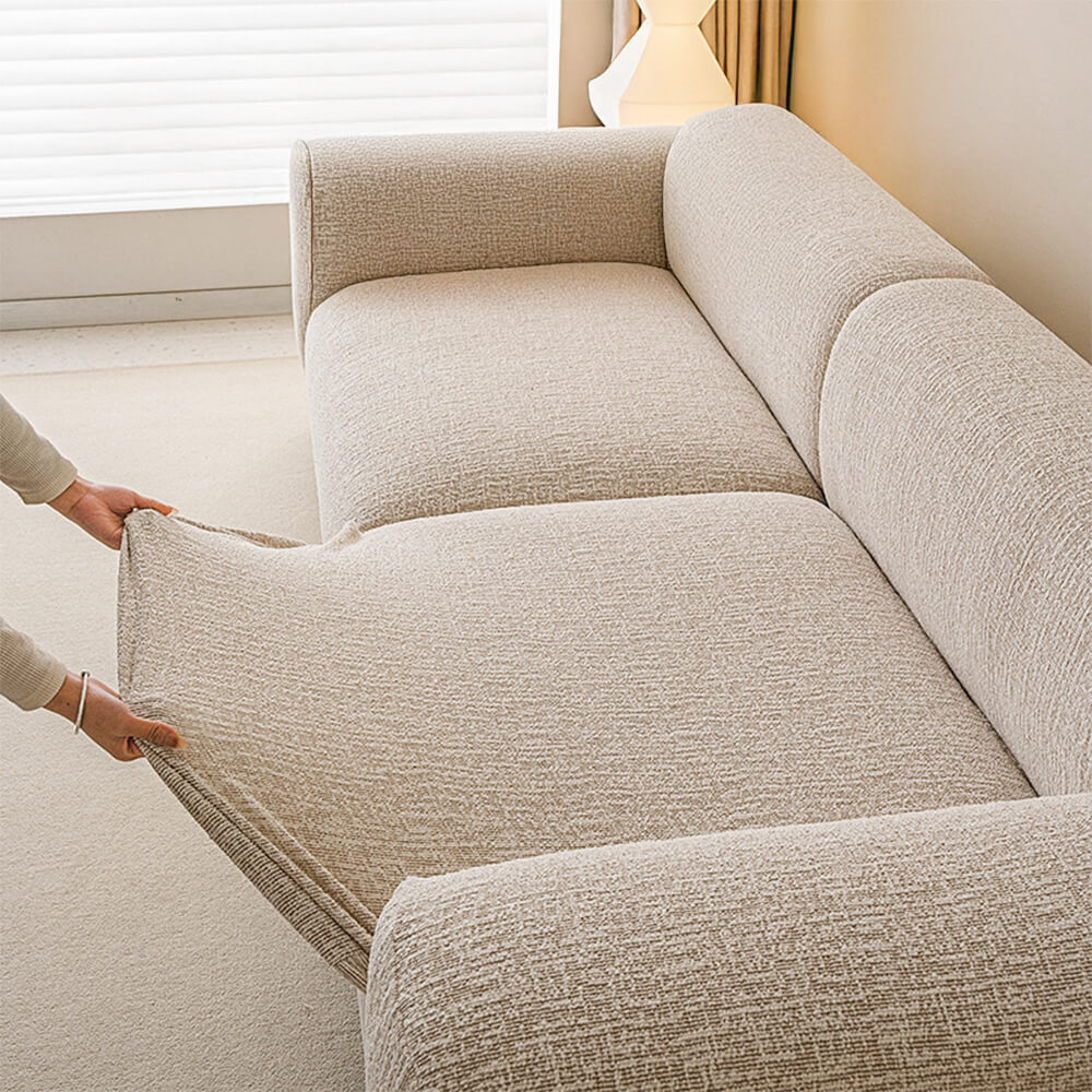 Elegant Chenille All-Seasons Anti-Scratch Sofa Full Wrap Stretch Sofa Cover