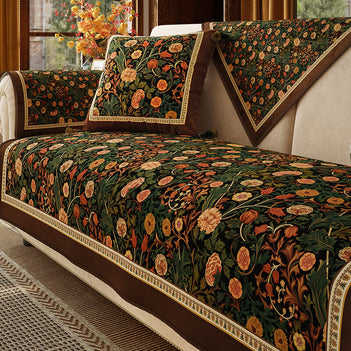 Garden Vintage Luxury Furniture Protective Non-Slip Sofa Covers