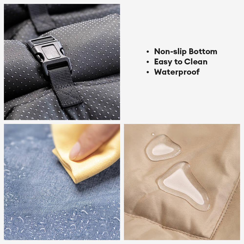 Outdoor Utility Style Waterproof Foldable Pet Mat for Car and Camping
