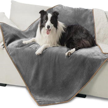 Cosy & Protective Throw Reversible Fleece Pet Blanket