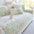 Chenille Romantic Botanical Design Comfortable Sofa Cover
