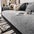 Modern French Striped Chenille Sofa Cover