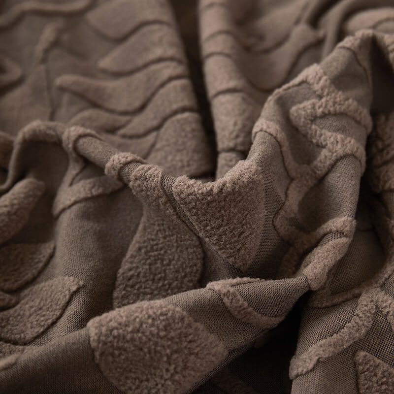 Floral Velvet Stretch Full Wrap Sofa Protector Sofa Cover