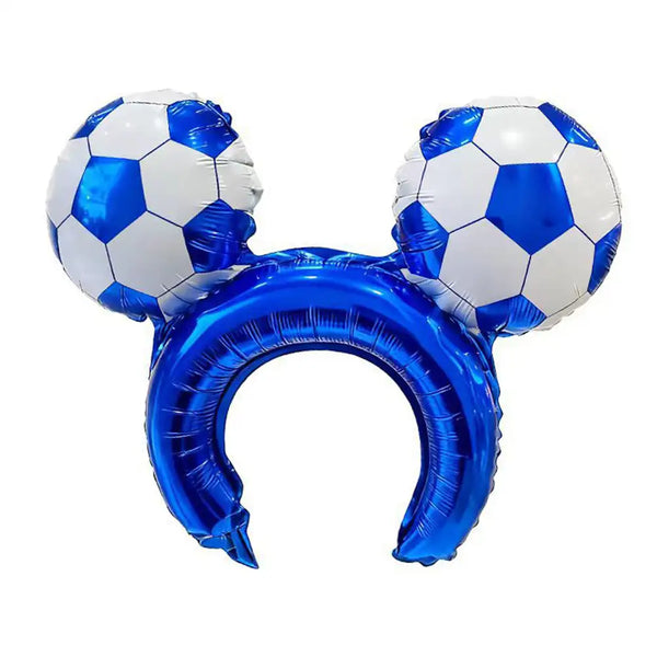 Football Boom Cheering Sticks Balloon Hair Hoop Inflatable Toy