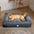 Fully Orthopedic Surround Support Waterproof Large Dog Bed - Pet-Friendly Bedroom