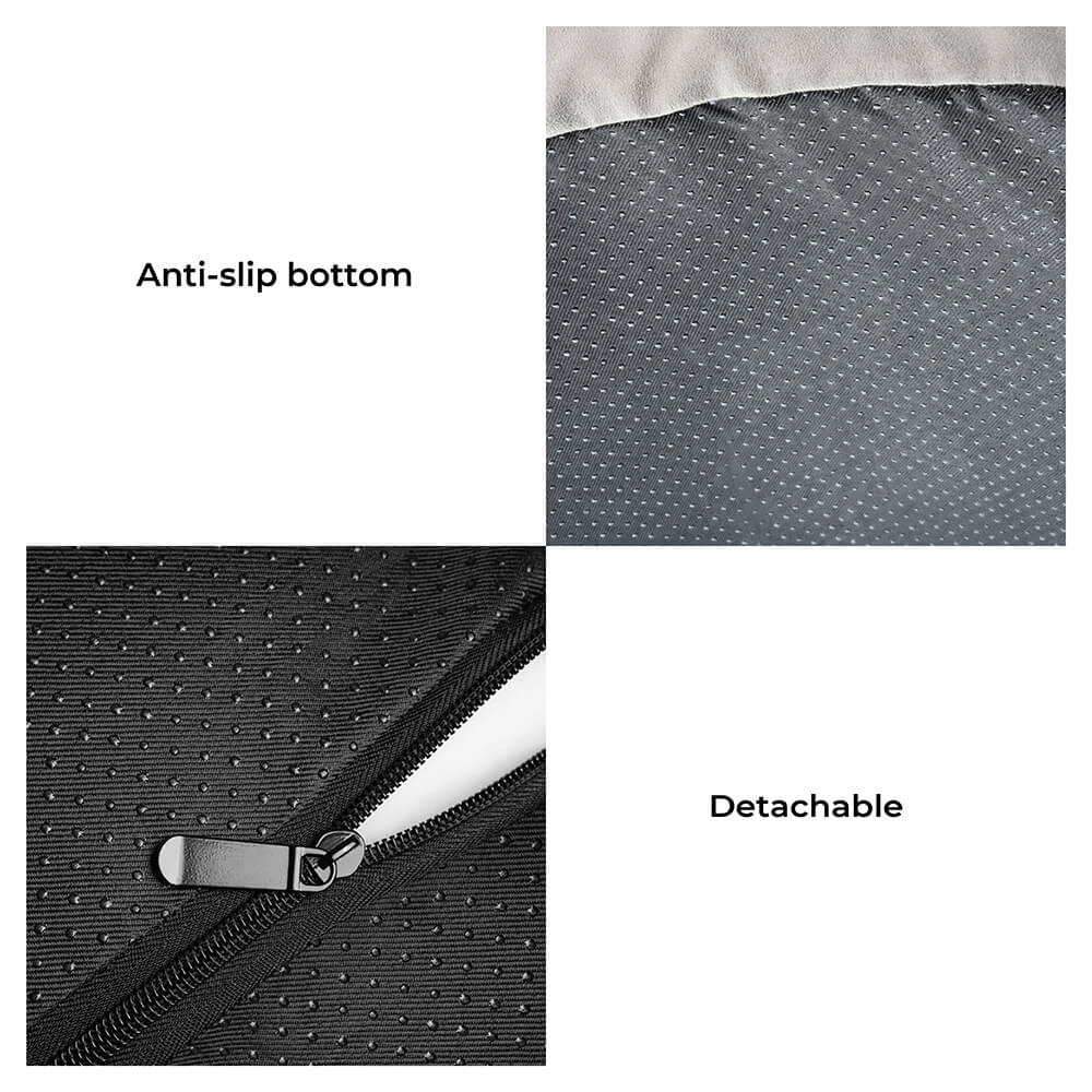 Faux Fleece & Suede Full Support Orthopaedic Dog Bed