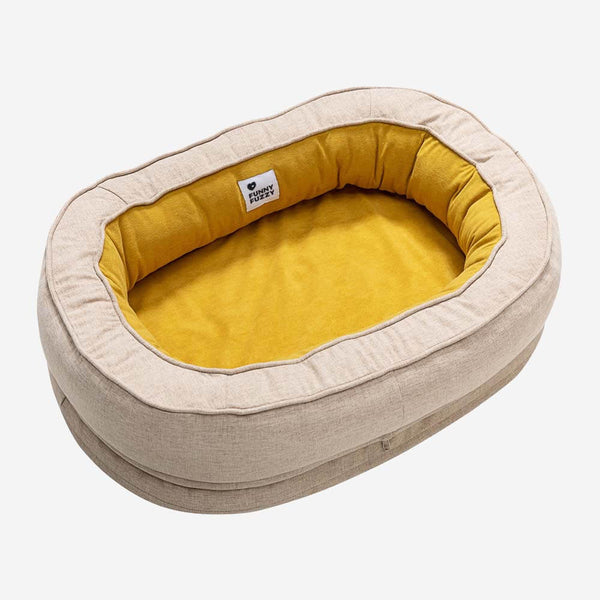 Orthopaedic Machine Washable Dog Bed Calming Bed - Donut