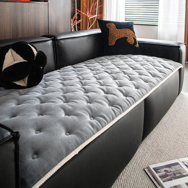 Vintage Leather Sofa Protection Non-Slip Sofa Cover