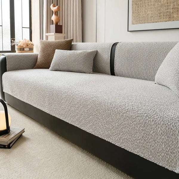 All-Season Breathable Chenille Scratch-Resistant Sofa Protection Sofa Cover Couch Cover
