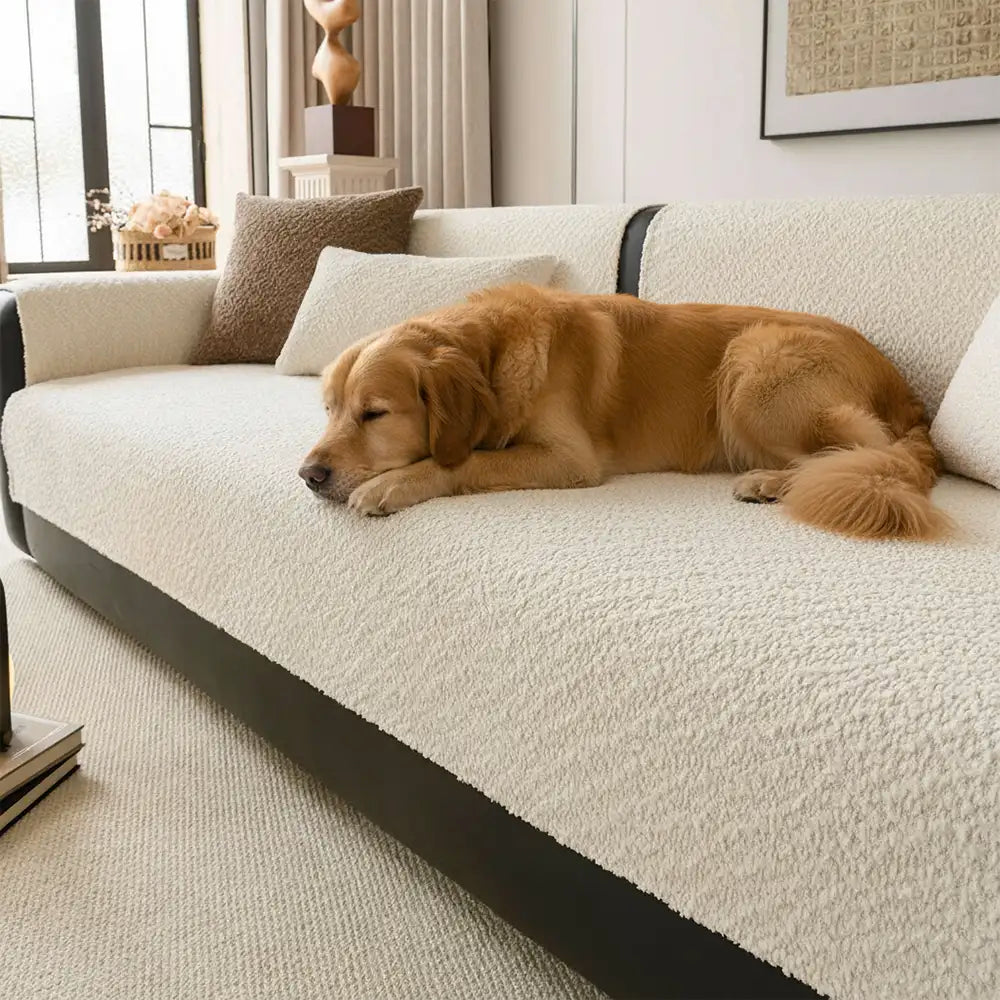 All-Season Breathable Chenille Scratch-Resistant Sofa Protection Sofa Cover Couch Cover