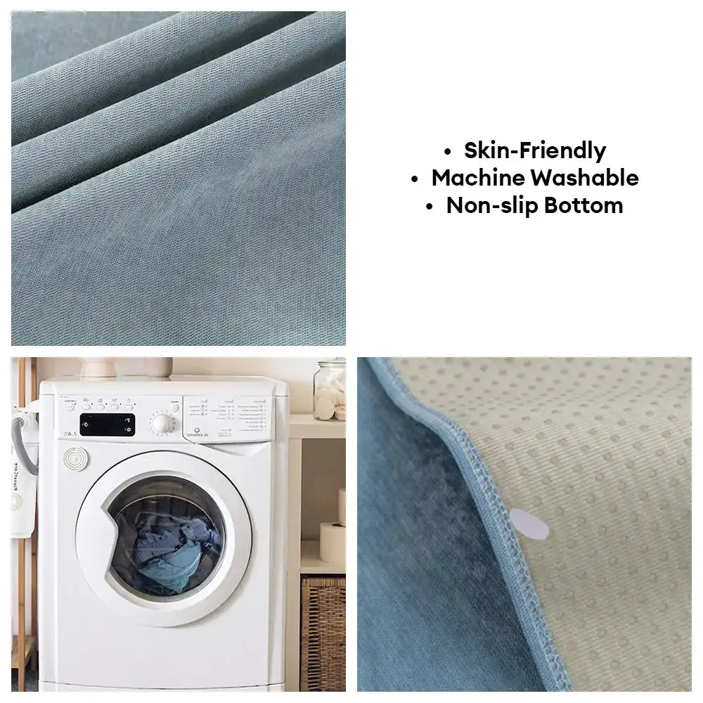 All Seasons Water-Resistant Colourblock Anti-Slip Sofa Cover for Pets and Kids