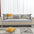 All Seasons Water-Resistant Colourblock Anti-Slip Sofa Cover for Pets and Kids