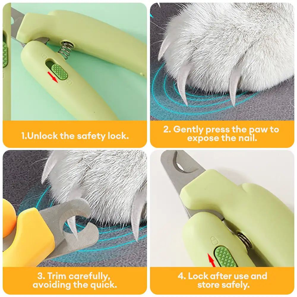 Banana-Shaped Dog Nail Clippers