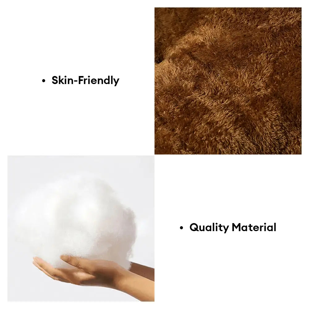 Bear Paw Plush Fluffy Comfortable Large Space Pet Mat Dog Mat