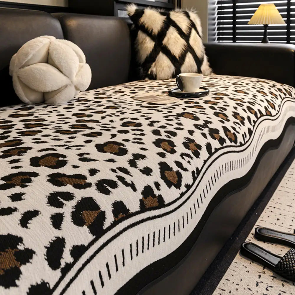 Chenille All-Season Irregular-Shaped Non-Slip Sofa Cover