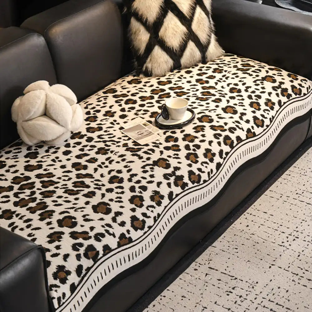 Chenille All-Season Irregular-Shaped Non-Slip Sofa Cover