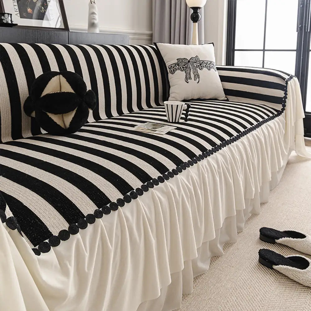 Chenille Scratch-resistant Pet-friendly Sofa Protector Non-slip Sofa Cover