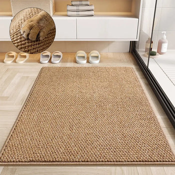 Classic Faux Sisal Thickened Cat Scratcher Mat Anti-Scratch Non-Slip Rug