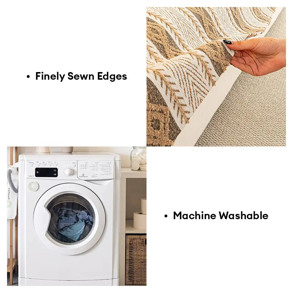 Color-Blocked Striped Chenille Non-Slip Sofa Cover - Suitable For All Seasons