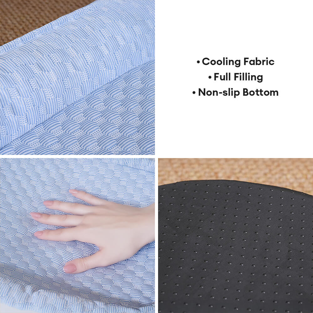 Cooling Comfort Elevated Donut Oval Dog Bed