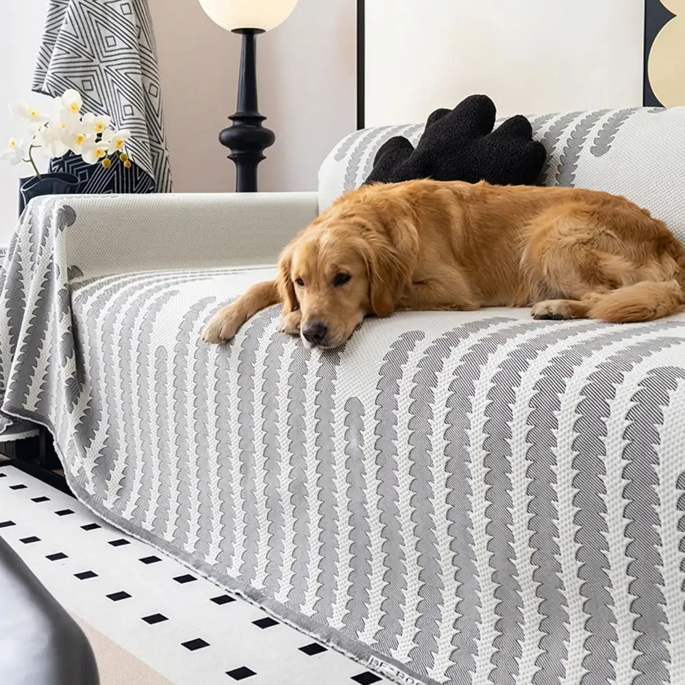 Cooling Ice Silk Breathable  Sofa Throw Blanket Washable Sofa Cover