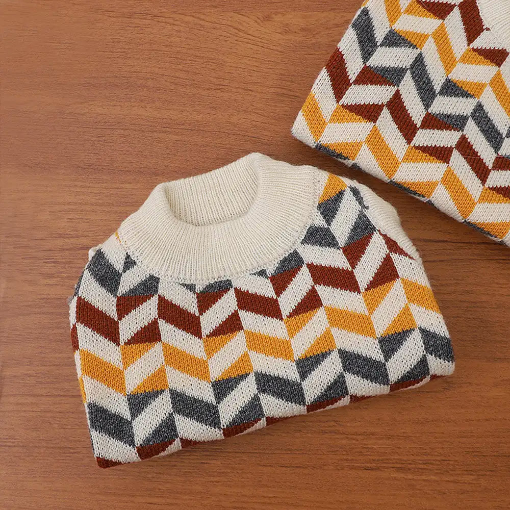 Diamond Striped Dachshund Dog Jumper Dog Clothes Sweater