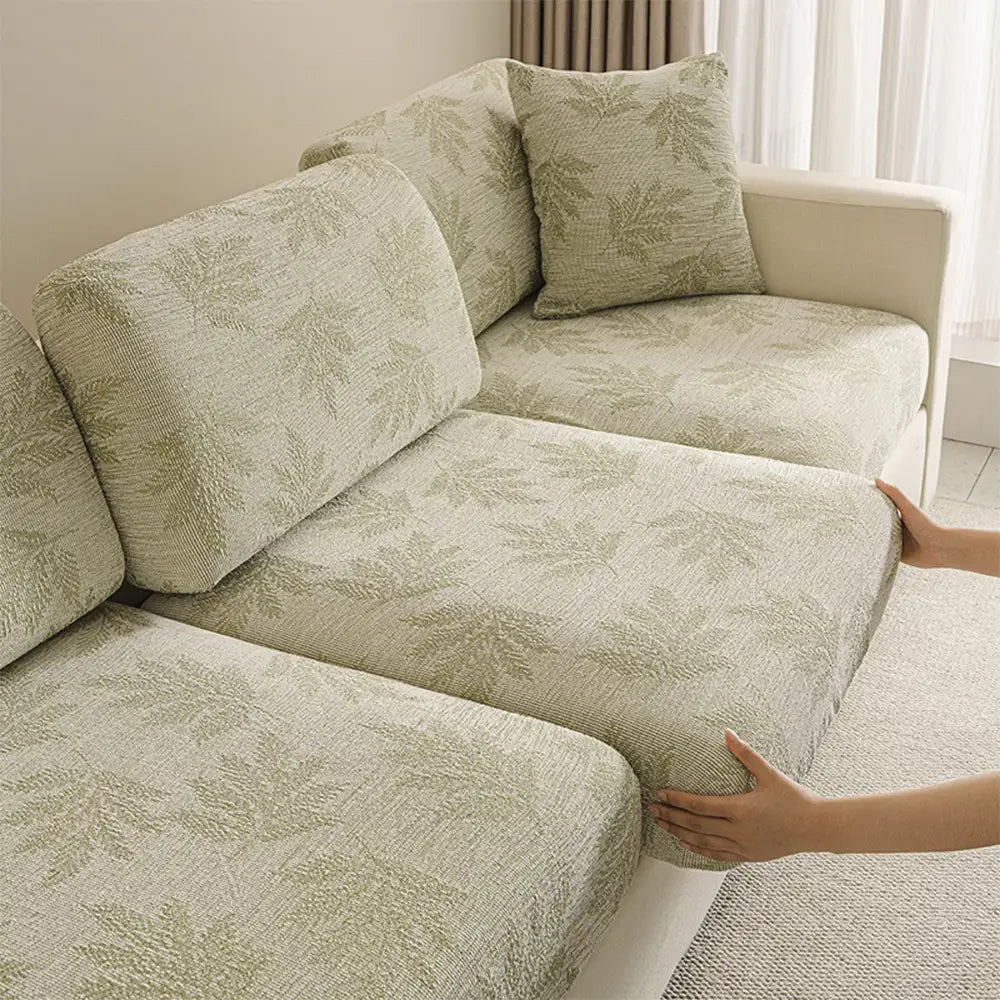 Elastic Chenille All-Season Anti-Scratch Full-Coverage Sofa Cover