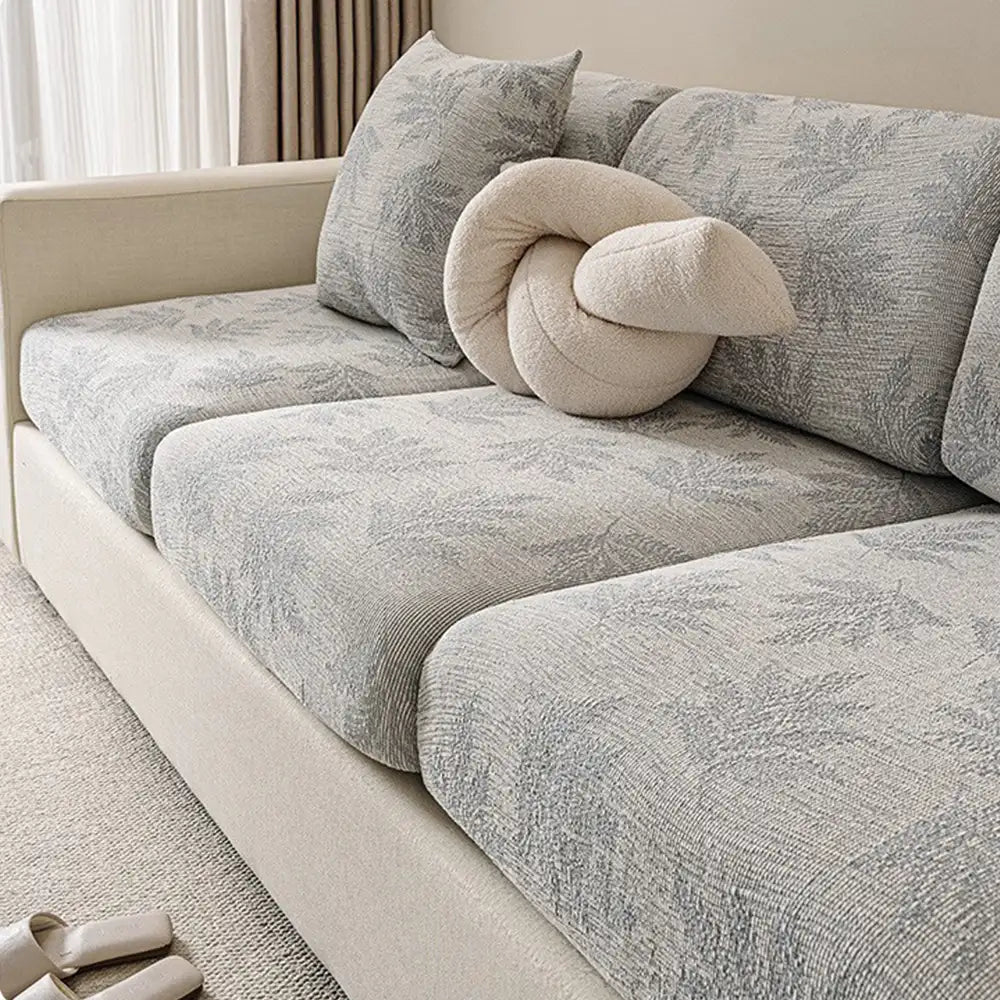 Elastic Chenille All-Season Anti-Scratch Full-Coverage Sofa Cover