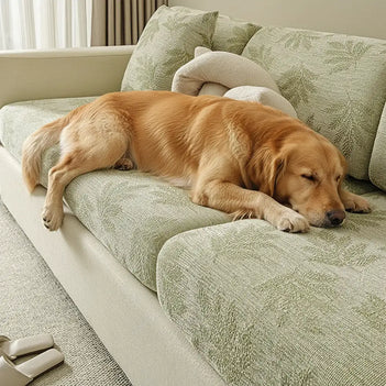 Elastic Chenille All-Season Anti-Scratch Full-Coverage Sofa Cover