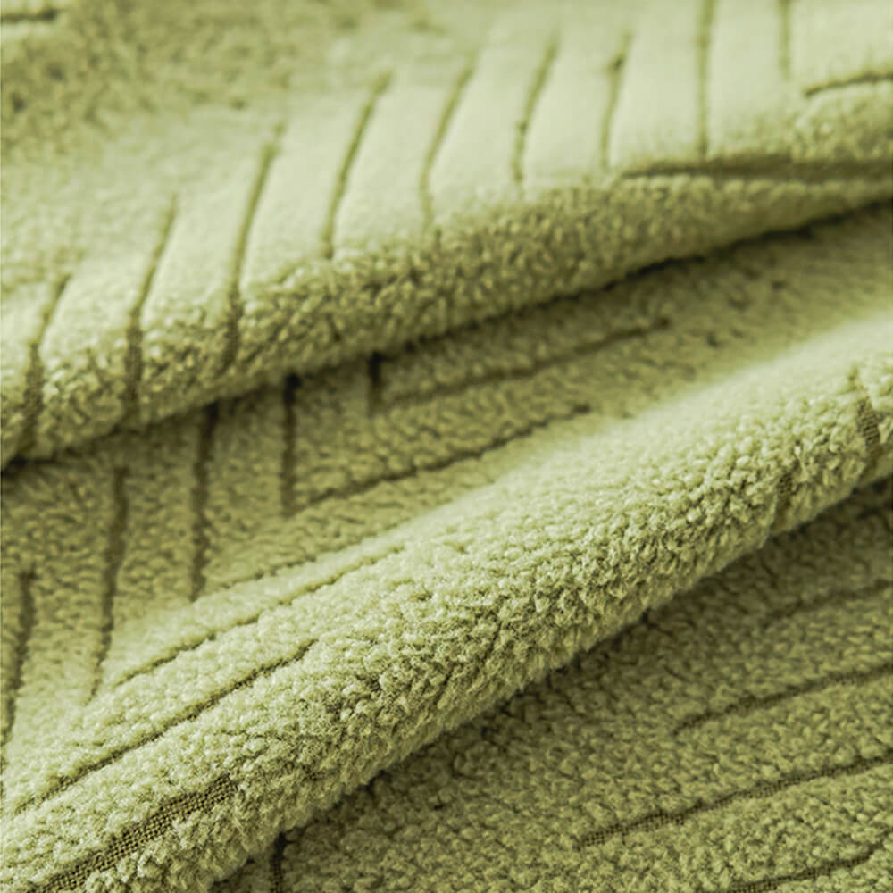 Elegant Herringbone Cream Aesthetic Stretch Magic Sofa Cover