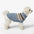 Fair Isle Pattern Knitted Linen Dog Jumper Sweater with Classic Collar