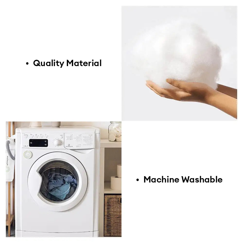 Floral Pattern Anti Static Washable All Season Dog Bed