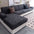 Honeycomb Pattern Water-resistant Stretch Full-Cover Magic Corner Couch Cover