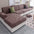 Honeycomb Pattern Water-resistant Stretch Full-Cover Magic Corner Couch Cover