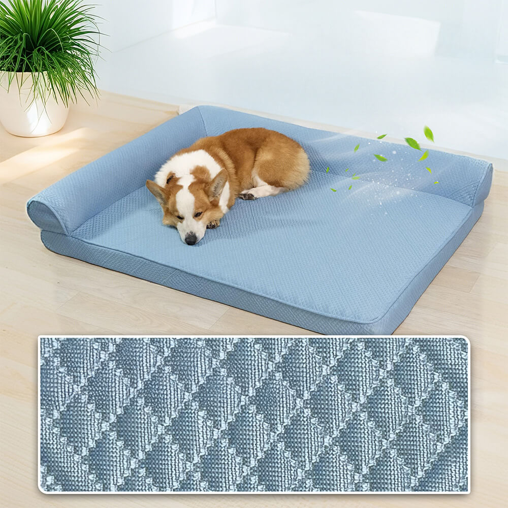Large Cooling Breathable Non-Slip Orthopaedic Dog Bed