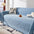 Minimalist Arch Motif Scratch-Resistant Chenille Throw Sofa Cover
