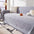 Minimalist Arch Motif Scratch-Resistant Chenille Throw Sofa Cover