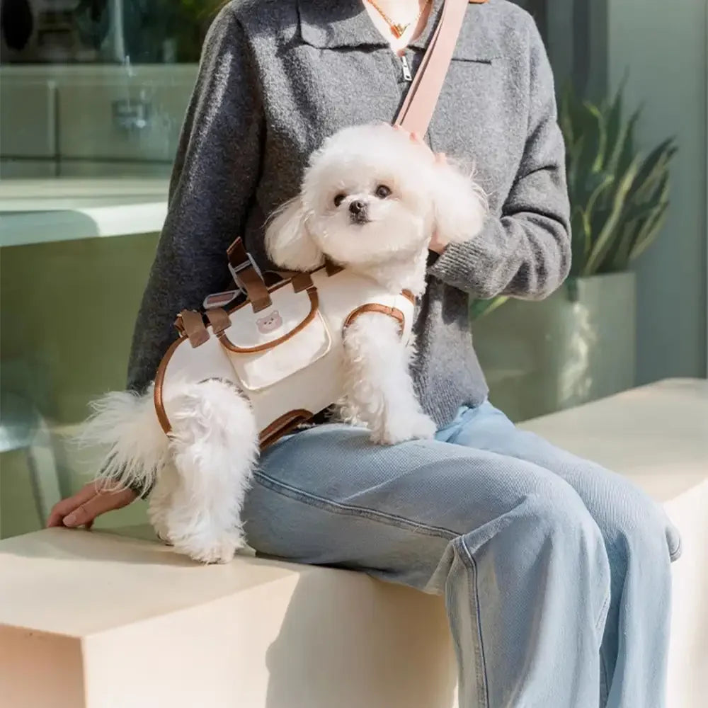 Multifunctional Portable Traction Cross-body Small Dog Carrier Backpack