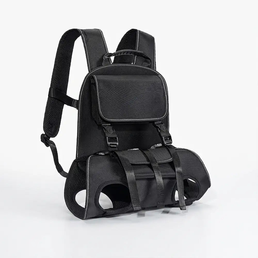 Outdoor Sports Portable Backpack Ergonomic Comfortable Lift Harness Dog Sling Carrier Bag