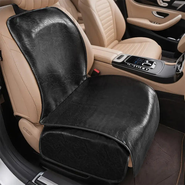 Pet Friendly Faux Leather Car Seat Mask - Waterproof And Stain Resistant