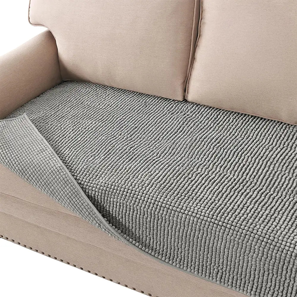 Plush Chenille Thick Sofa Protection Dirt-Resistant Non-Slip Washable Sofa Cover