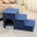 Portable Multi-Functional Foldable Dog Steps with Storage and Condo