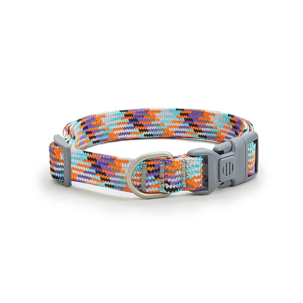 Reflective Weave Adjustable Anti Pull Dog Collar and Lead