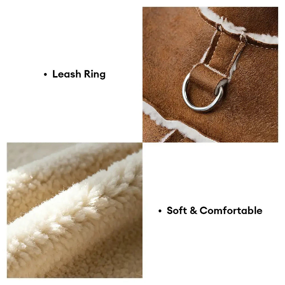 Retro Suede Dachshund Dog Jumper Dog Clothes