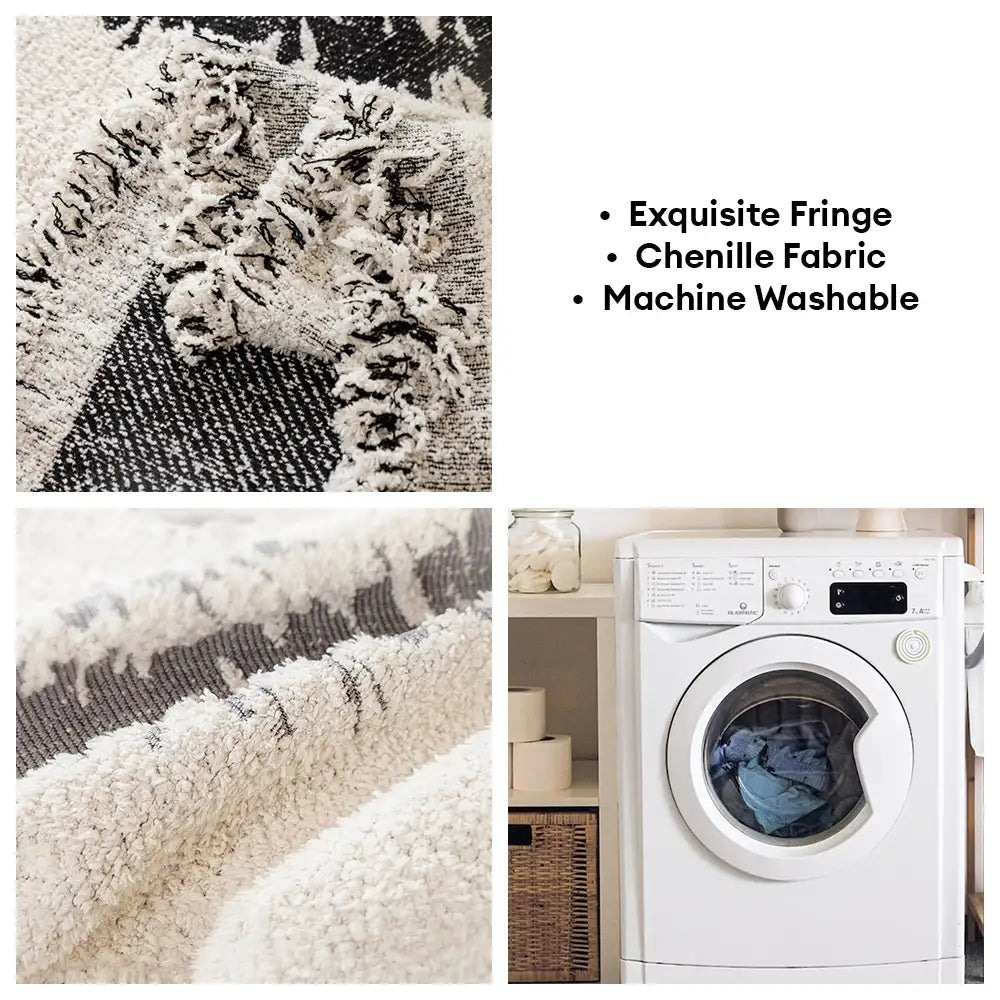 Simple Double-Sided Plush Yarn Scratch-Resistant Comfortable Sofa Cover - Fireworks