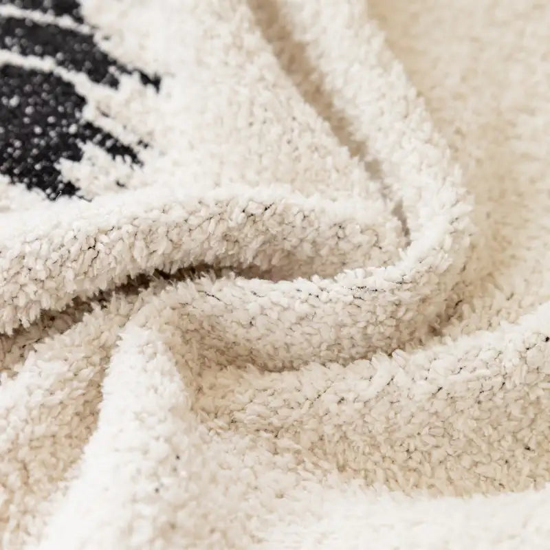 Simple Double-Sided Plush Yarn Scratch-Resistant Comfortable Sofa Cover - Fireworks