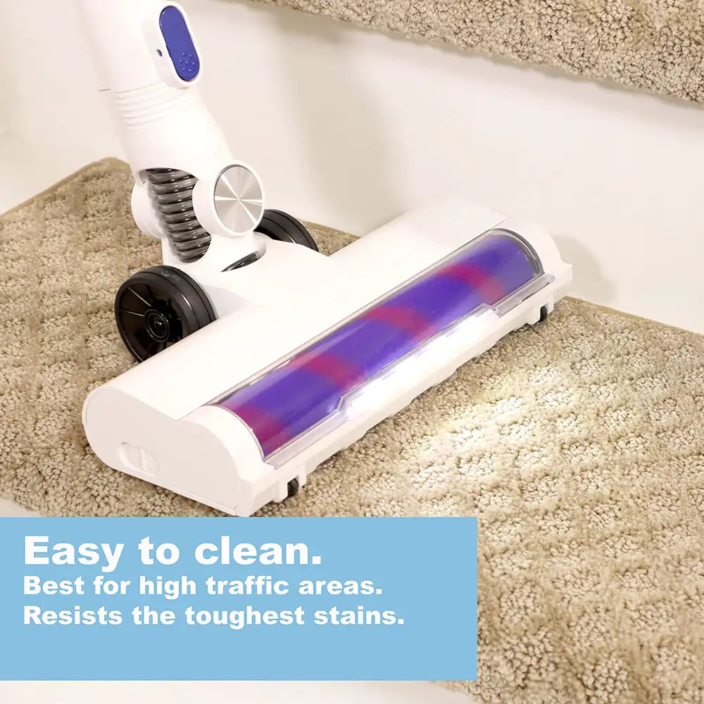 Soft Plush Indoor Stair Protectors Pet Friendly Tape Free Carpet Stair Treads